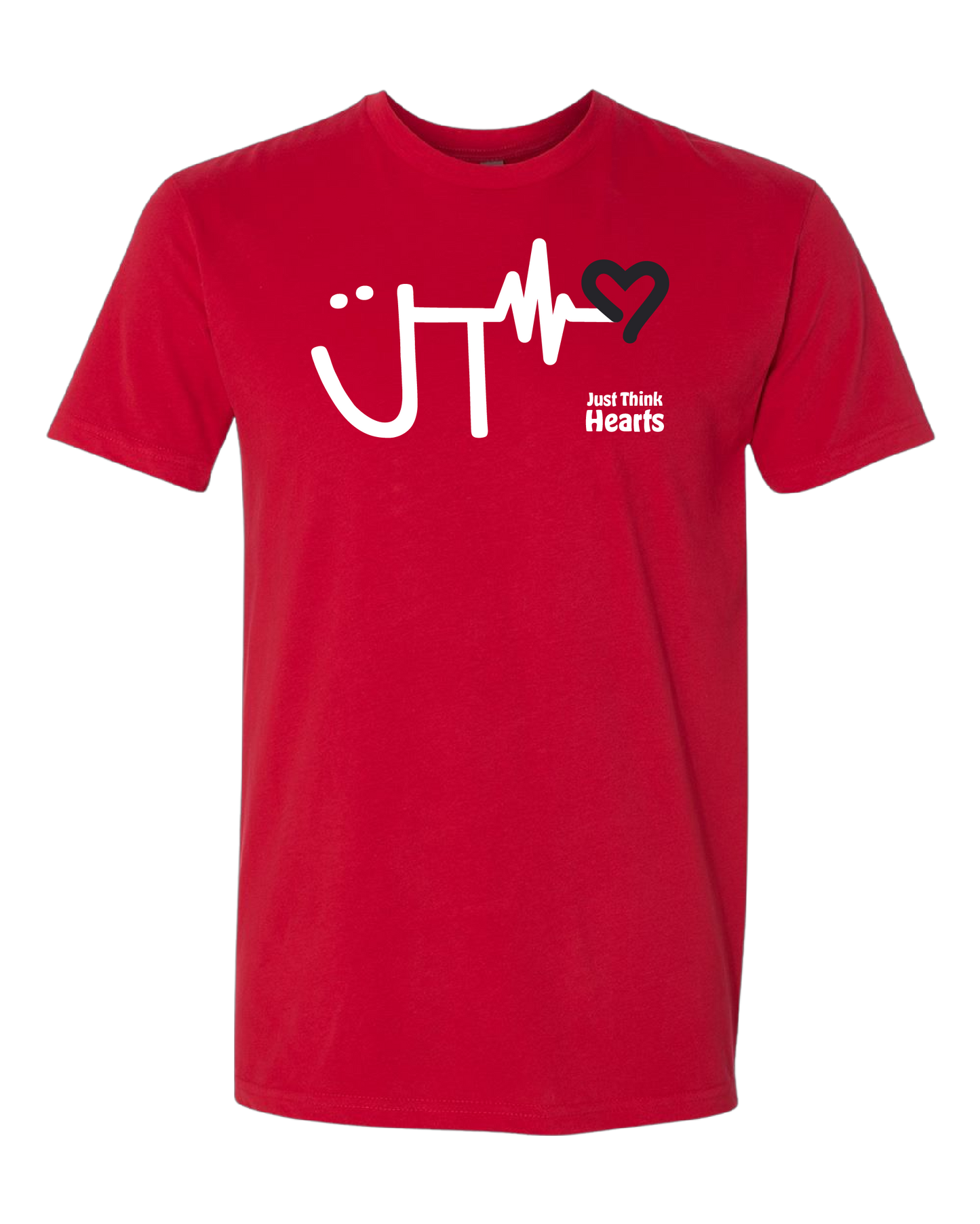 OG Just Think Hearts (Unisex Tee Midweight)