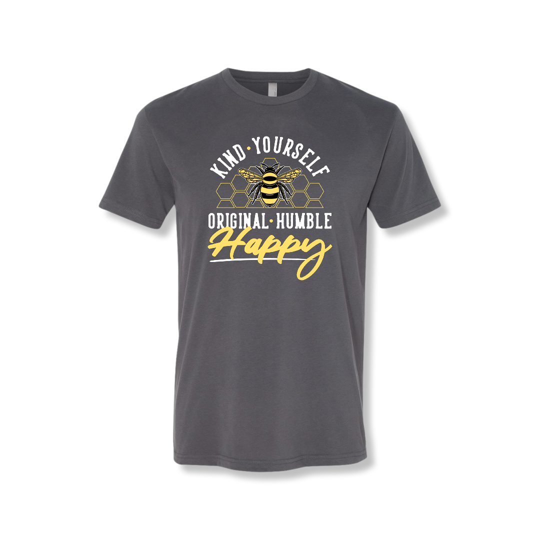 Bee Kind Bee Yourself (Standard Tee)
