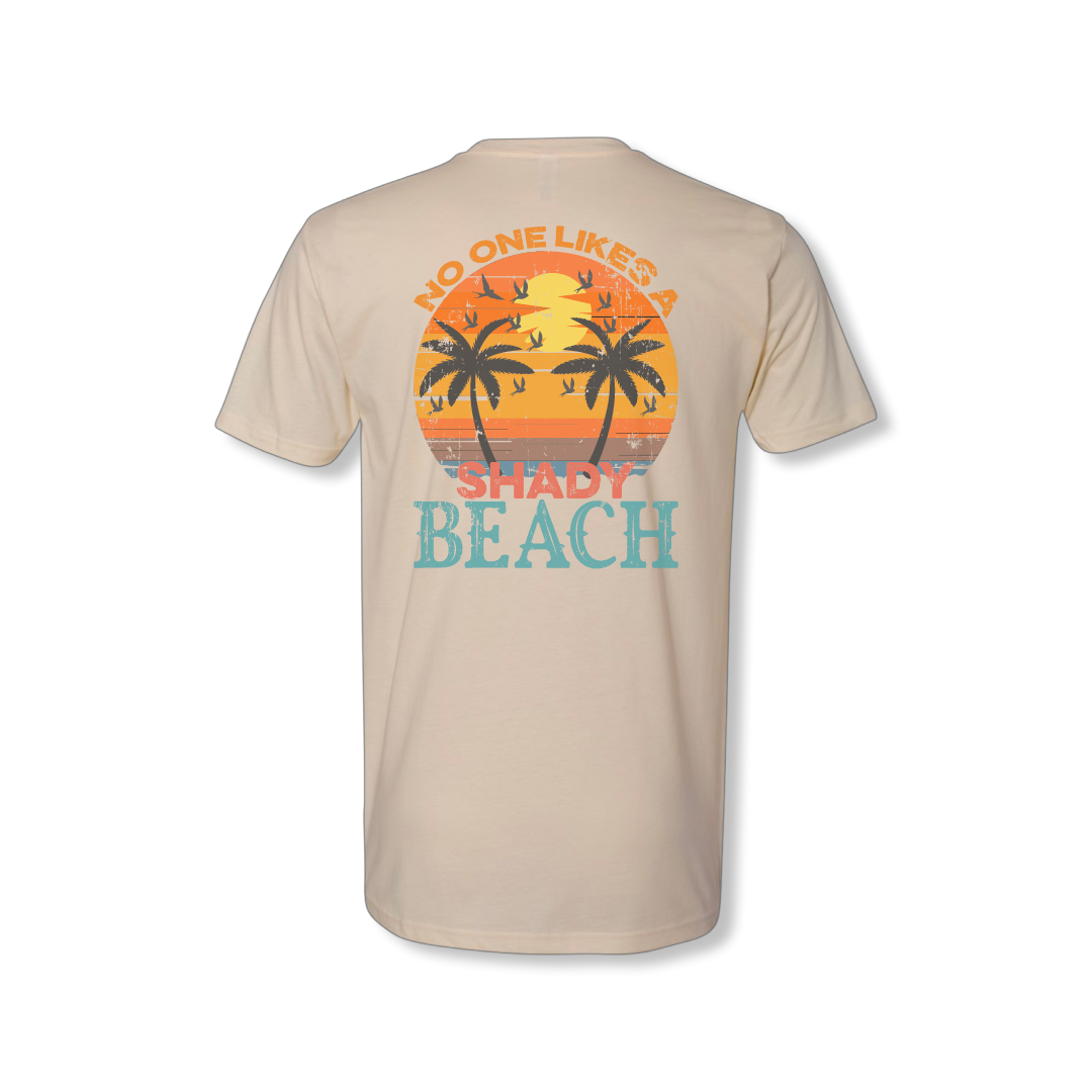 Shady Beaches - FRONT & BACK (Unisex Tee)