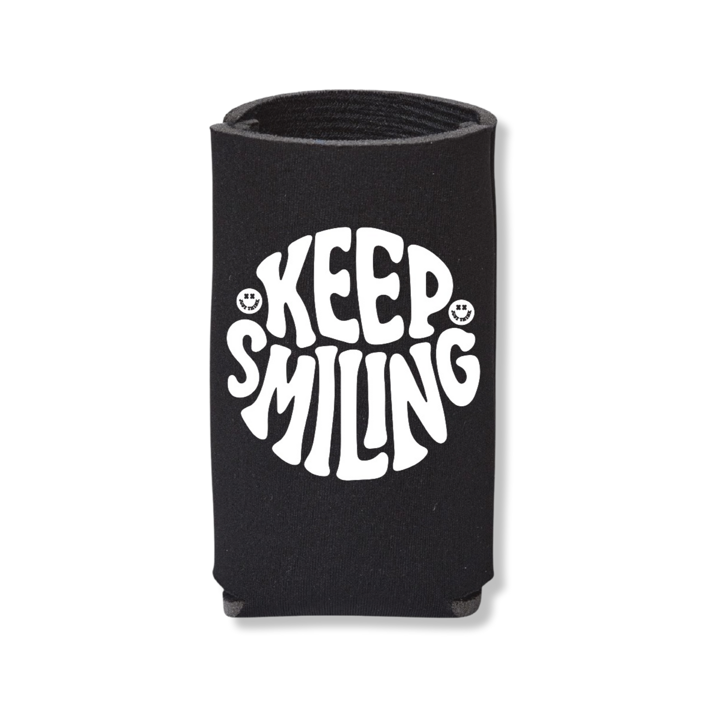 Coozie (slim can) - Keep Smiling