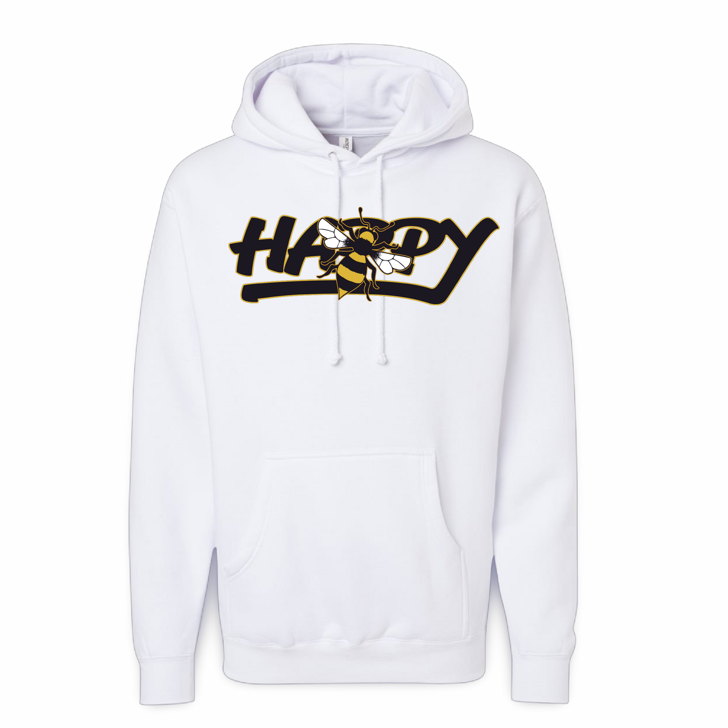 Bee Happy (Standard Hoodie)
