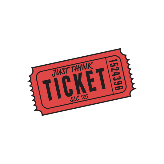Just Think SLC Raffle Ticket