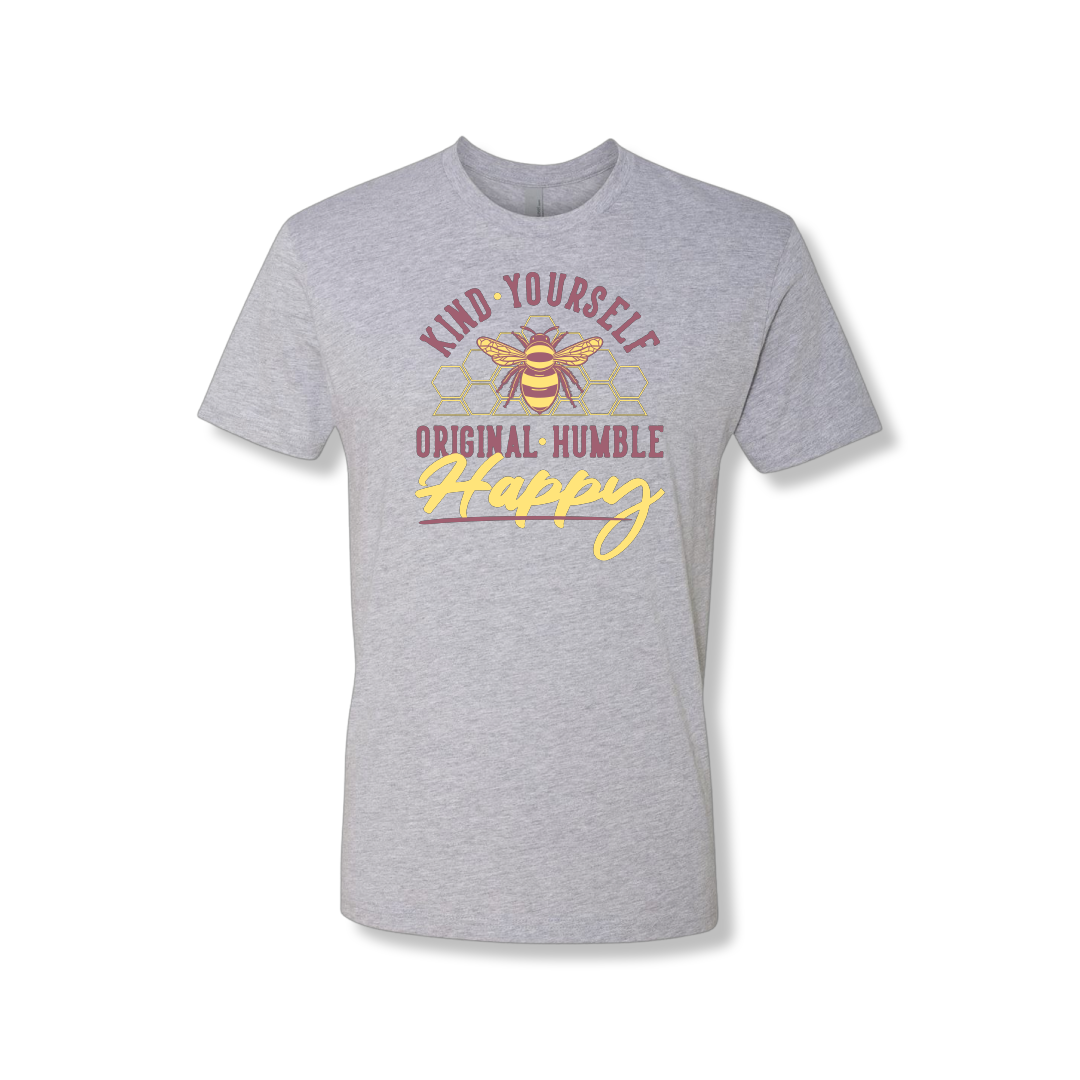 Bee Kind Bee Yourself (Standard Tee)