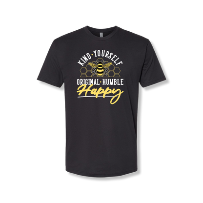 Bee Kind Bee Yourself (Standard Tee)