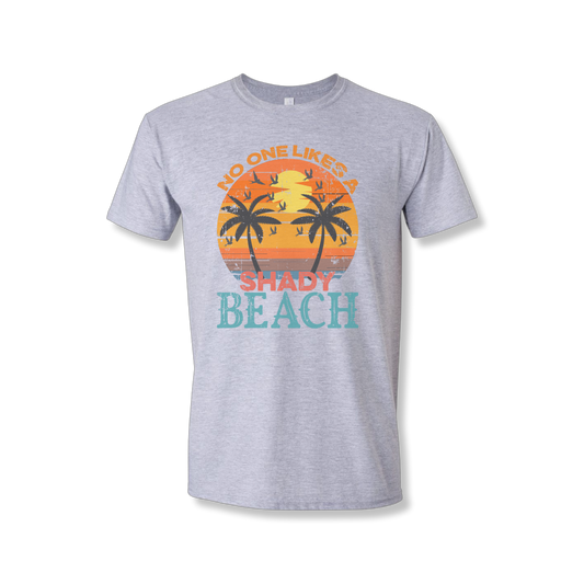 Shady Beaches - FRONT ONLY (Unisex Tee)