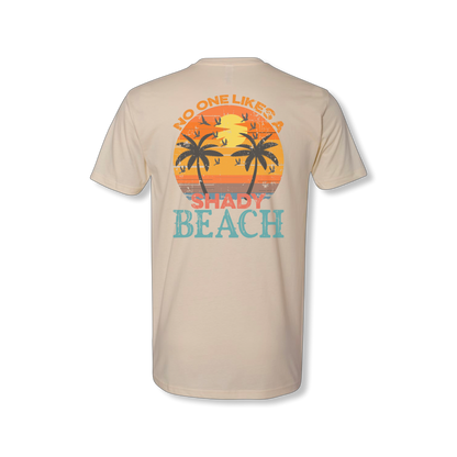 Shady Beaches - FRONT & BACK (Unisex Tee)