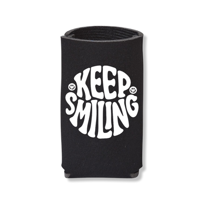 Coozie (slim can) - Keep Smiling