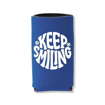 Coozie (slim can) - Keep Smiling