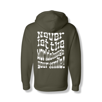 Smiles Change The world (Premium Hoodie)